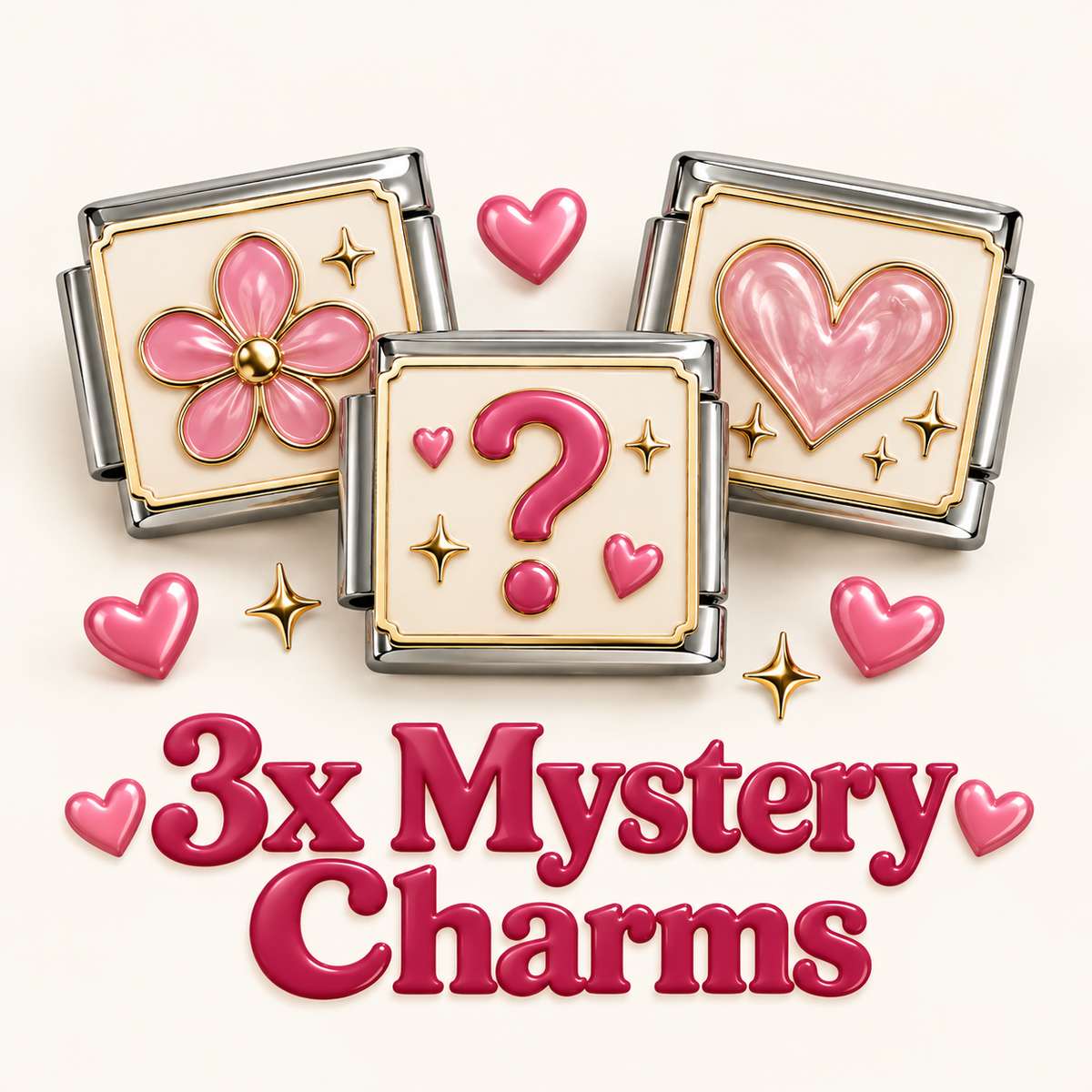 3x Mystery Charms Bundle