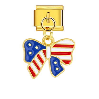 Dangling USA Bow