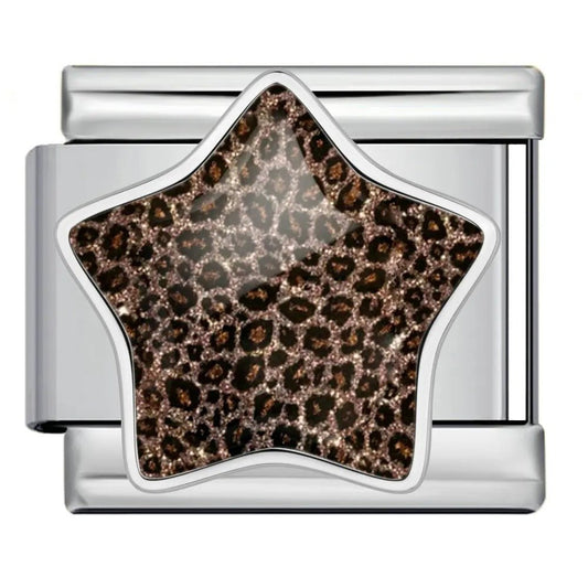 Leopard Print Star